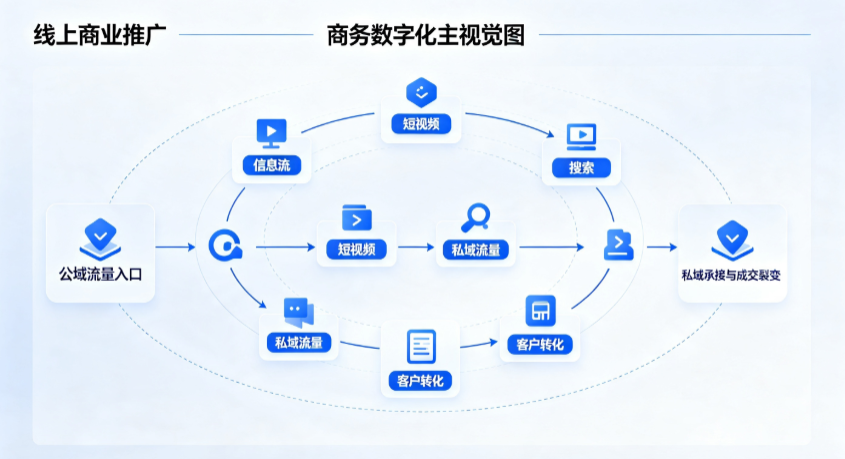 上甘岭区线上商业推广怎么做？全域流量闭环搭建与低成本转化实战指南